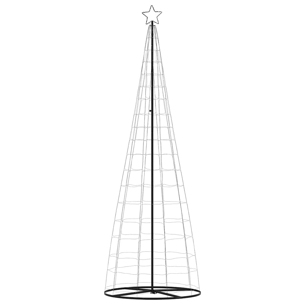 vidaXL Choinka LED 550 LED Zimna biel 300 cm