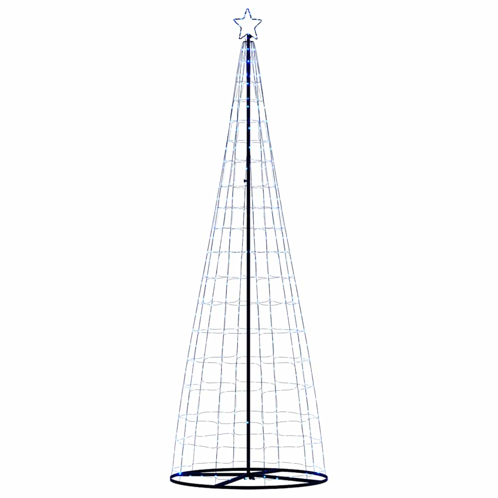 vidaXL Choinka LED 550 diod LED Niebieski 300 cm