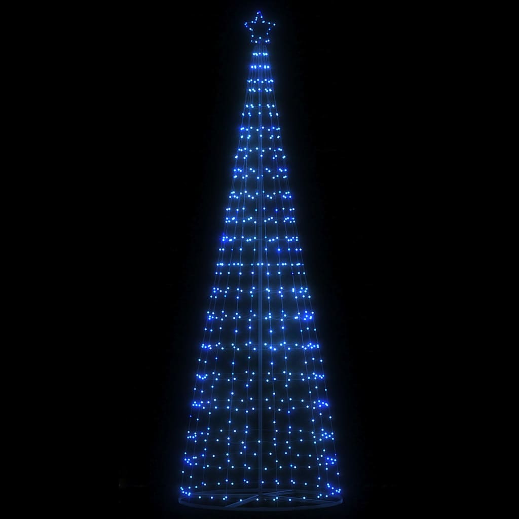 vidaXL Choinka LED 550 diod LED Niebieski 300 cm