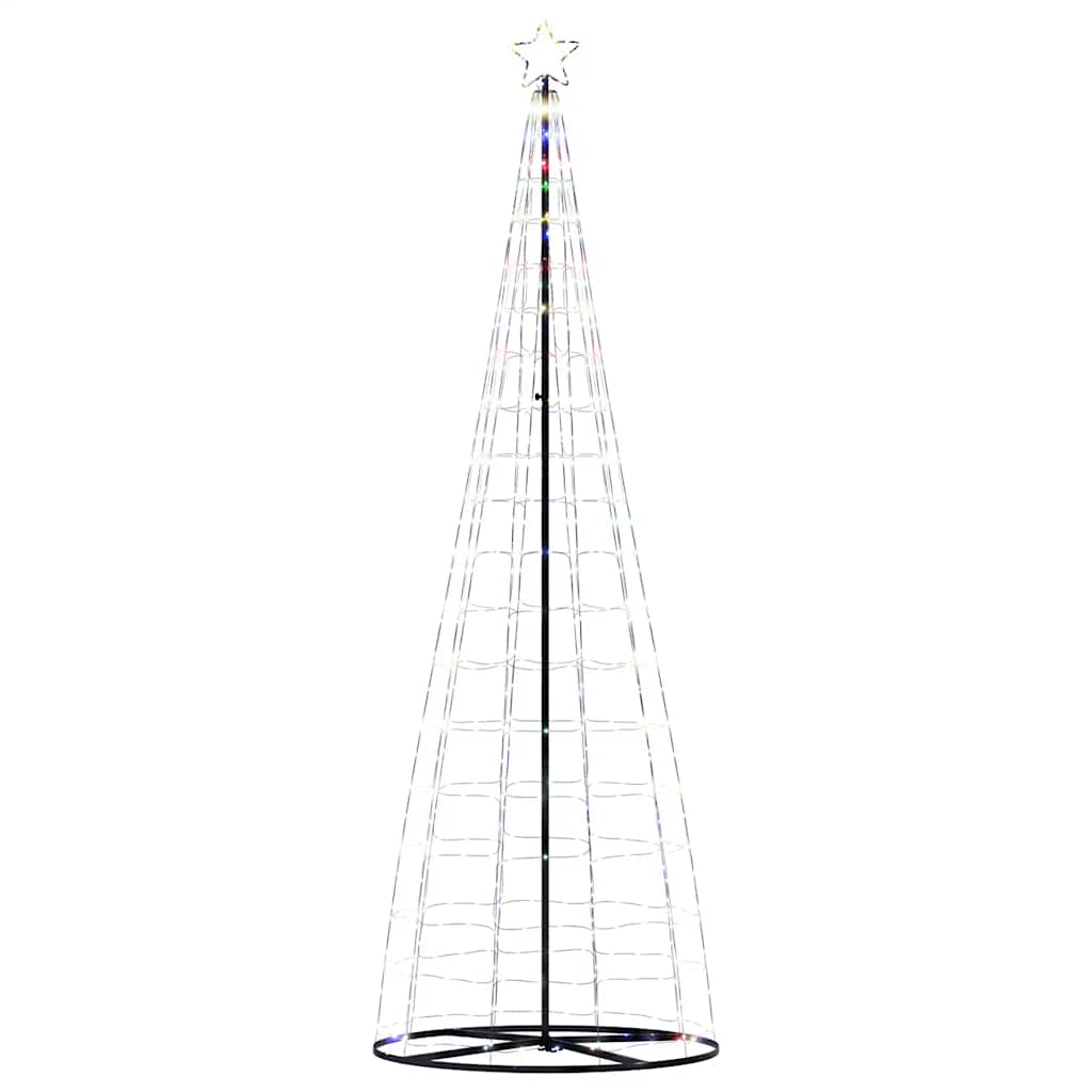 vidaXL Choinka LED 550 LED Kolorowa 300 cm