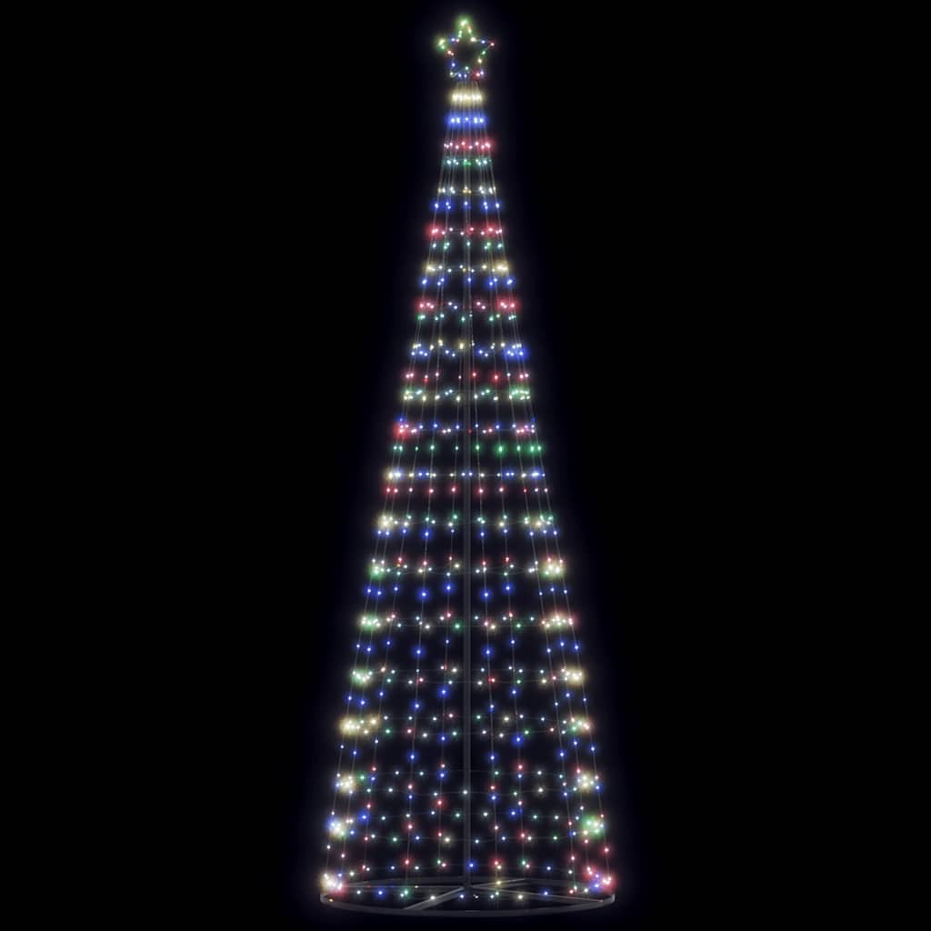 vidaXL Choinka LED 550 LED Kolorowa 300 cm