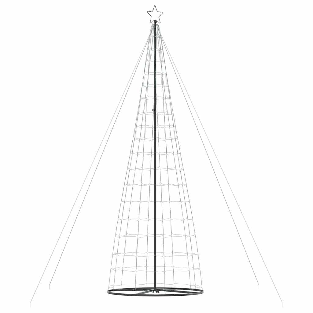 vidaXL Choinka LED 1534 LEDs Ciepła biel 500 cm