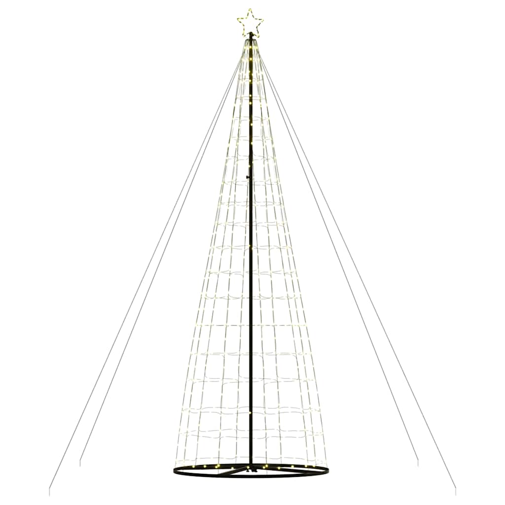 vidaXL Choinka LED 1534 LEDs Ciepła biel 500 cm