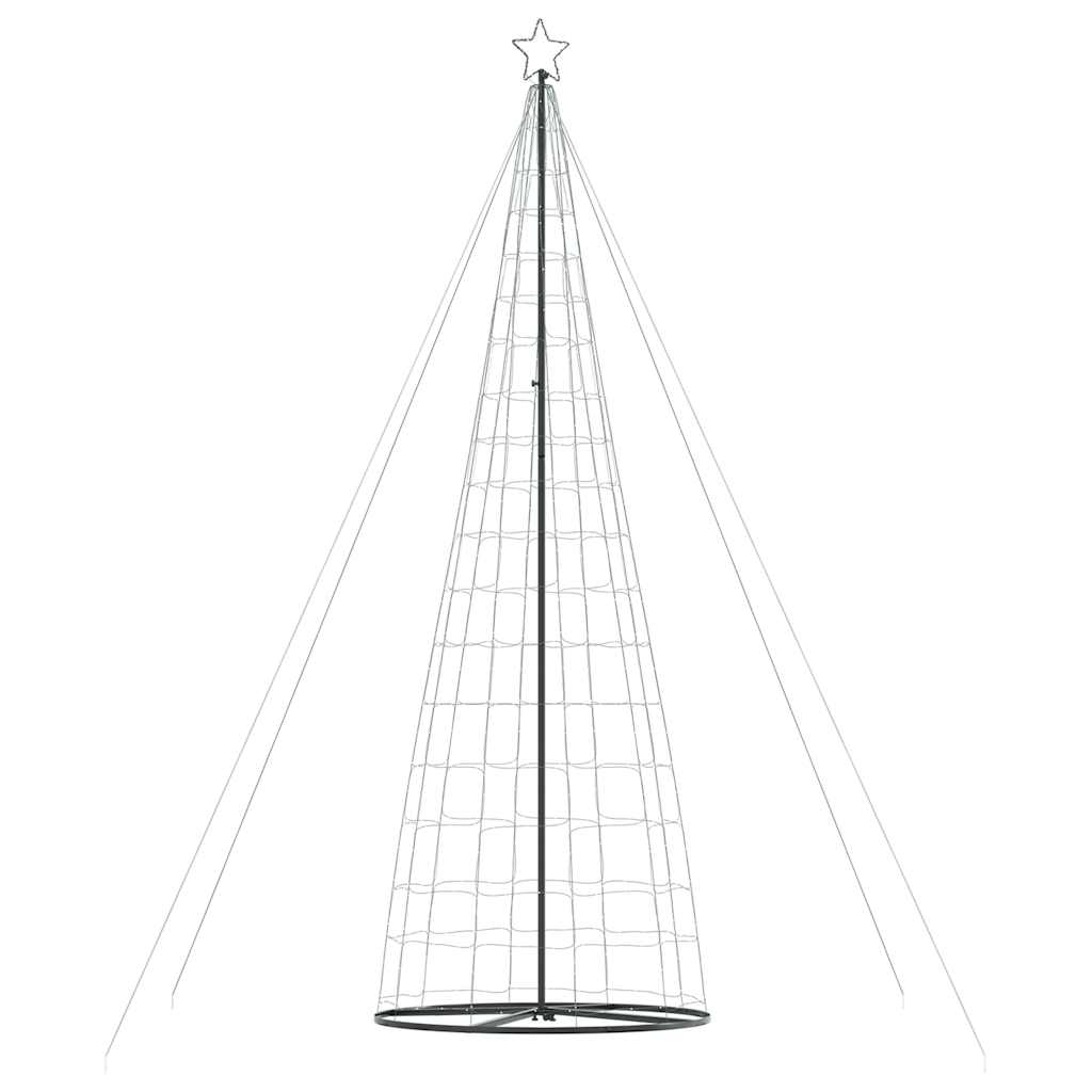 vidaXL Choinka LED 1534 diody LED Niebieski 500 cm