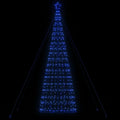 vidaXL Choinka LED 1534 diody LED Niebieski 500 cm