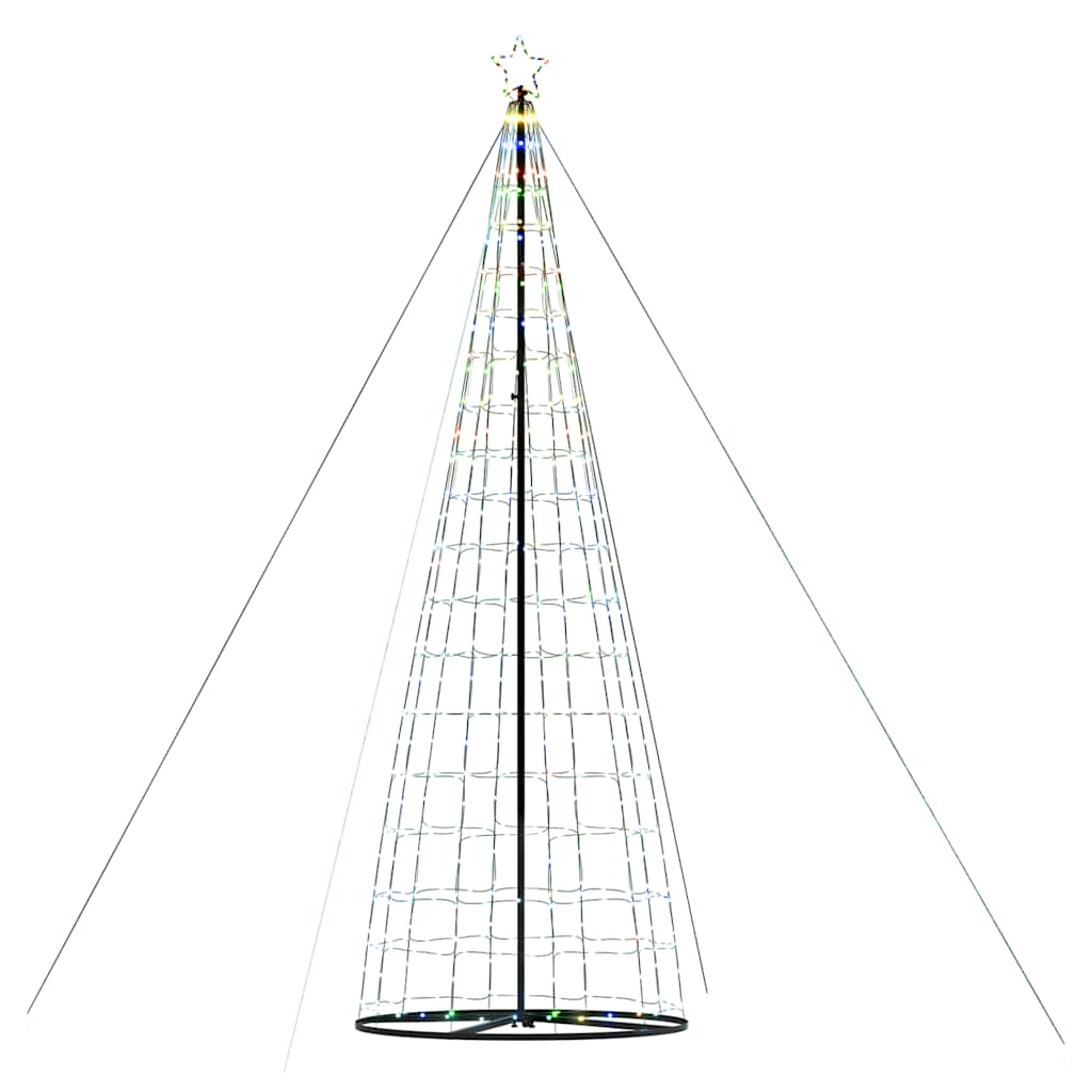 vidaXL Choinka LED 1534 LED Kolorowa 500 cm