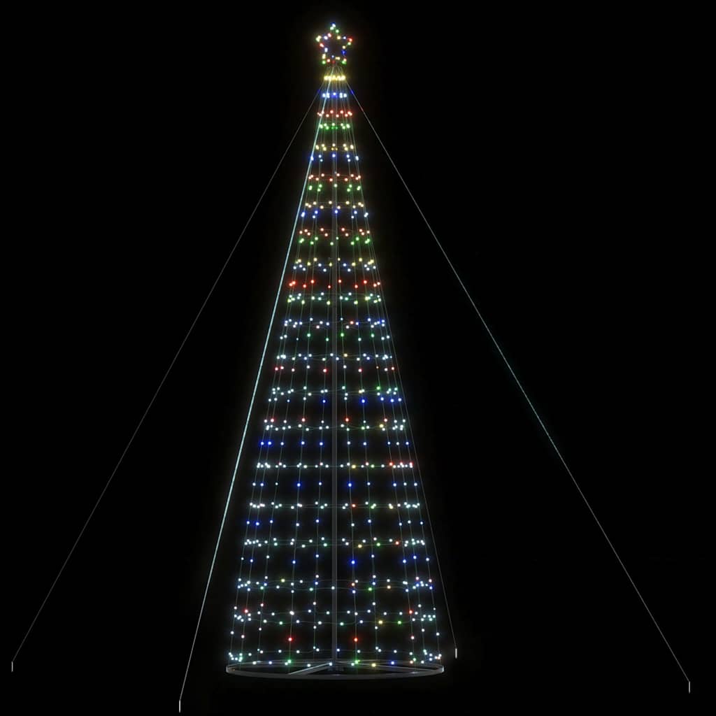 vidaXL Choinka LED 1534 LED Kolorowa 500 cm