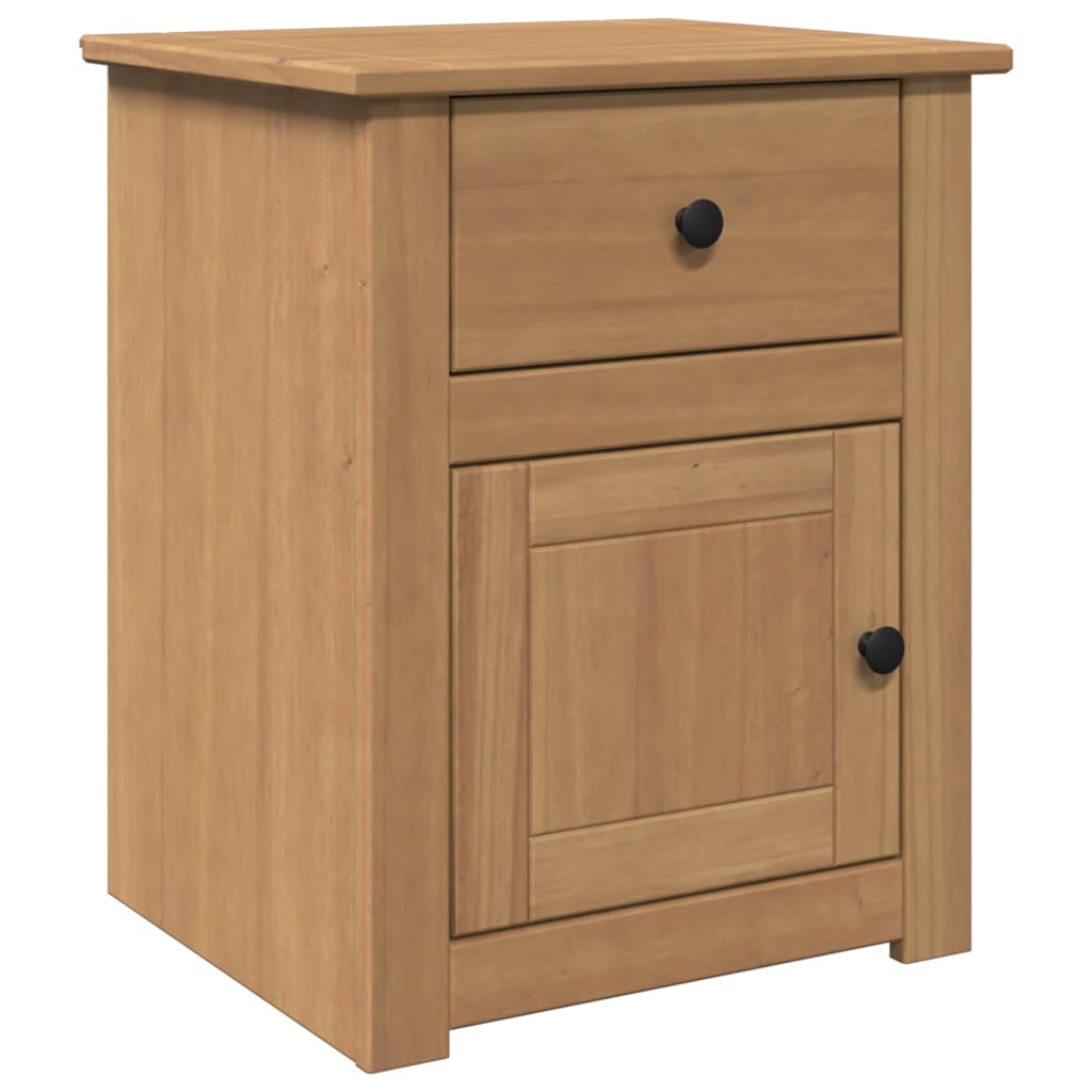 vidaXL Szafka nocna PANAMA, 46x40x57 cm, lite drewno sosnowe