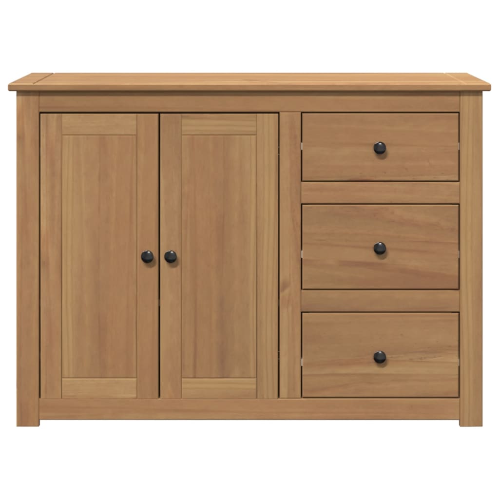 vidaXL Szafka z szufladami PANAMA, 112x40x80 cm, lite drewno sosnowe