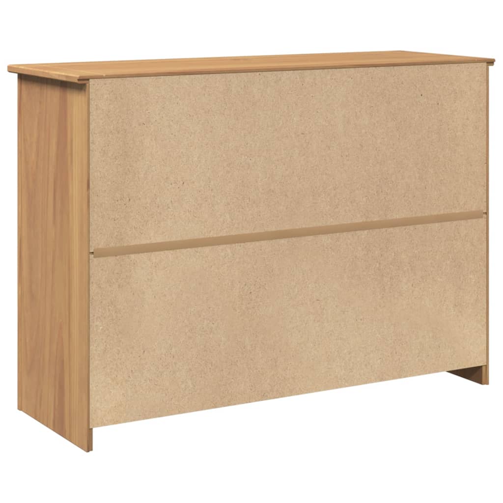 vidaXL Szafka z szufladami PANAMA, 112x40x80 cm, lite drewno sosnowe