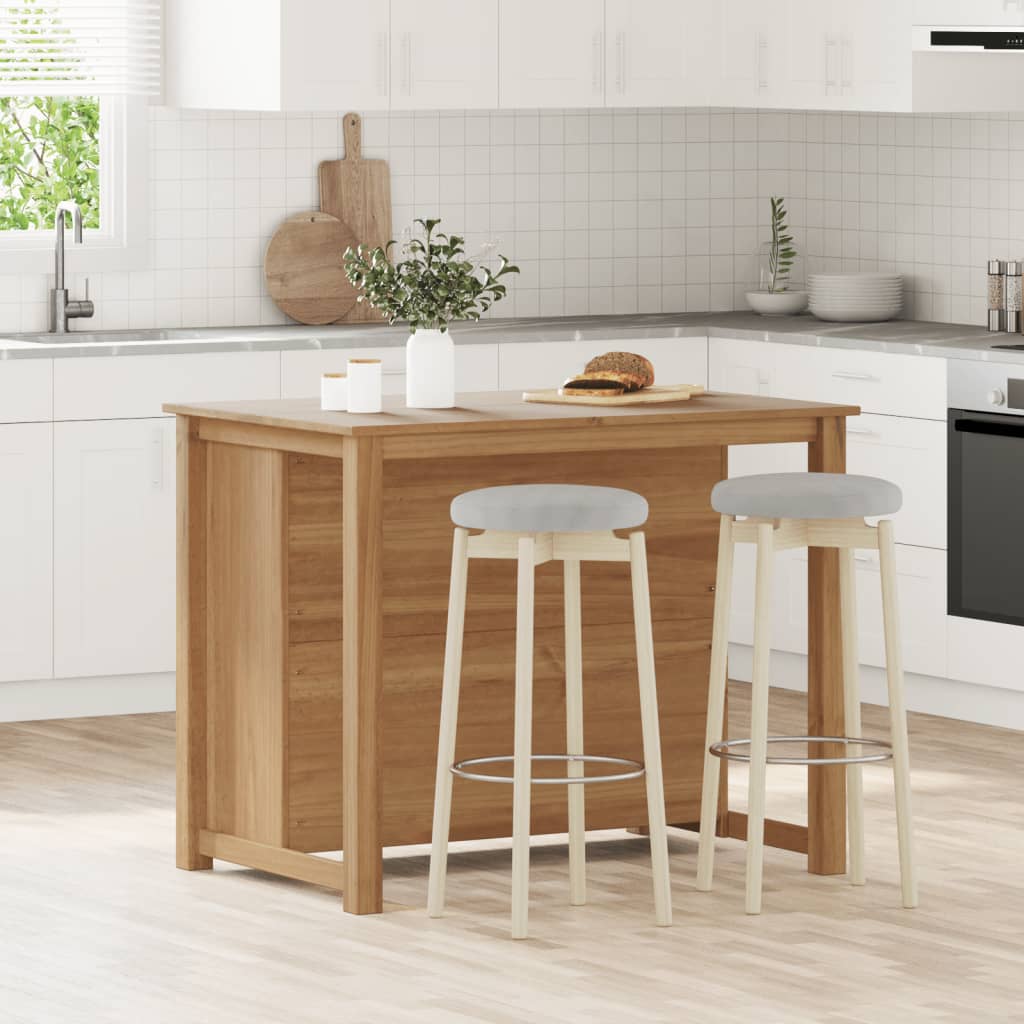 vidaXL Wyspa kuchenna PANAMA, 112x77x90 cm, lite drewno sosnowe