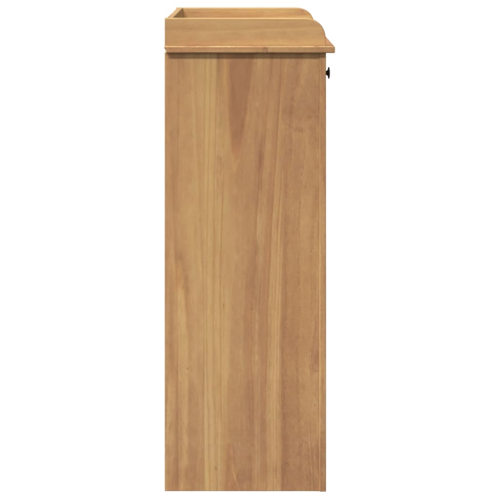 vidaXL Szafka na wino PANAMA, 57x40x111,5 cm, lite drewno sosnowe
