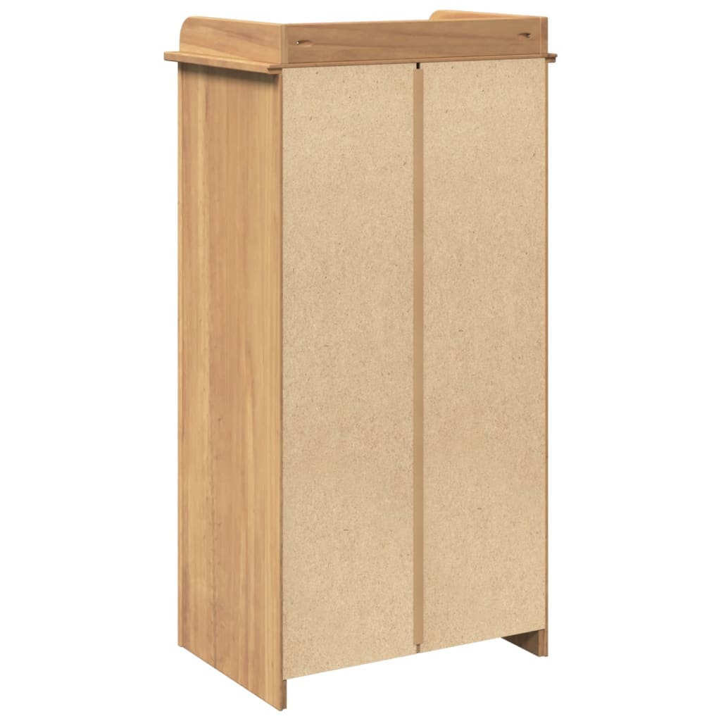vidaXL Szafka na wino PANAMA, 57x40x111,5 cm, lite drewno sosnowe