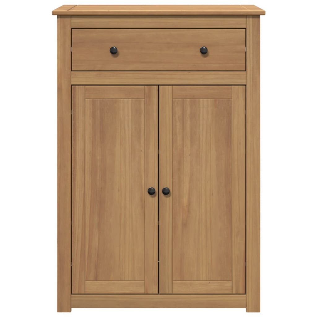 vidaXL Szafka na buty PANAMA, 80x40x114 cm, lite drewno sosnowe