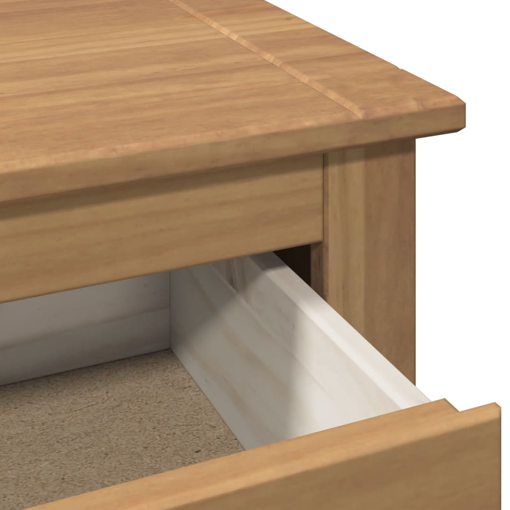 vidaXL Szafka na buty PANAMA, 80x40x114 cm, lite drewno sosnowe
