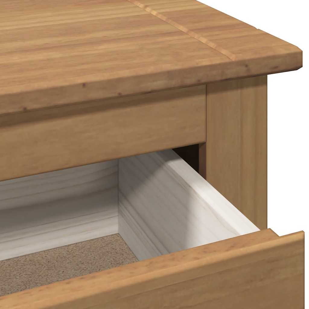 vidaXL Szafka na buty PANAMA, 80x35x105 cm, lite drewno sosnowe