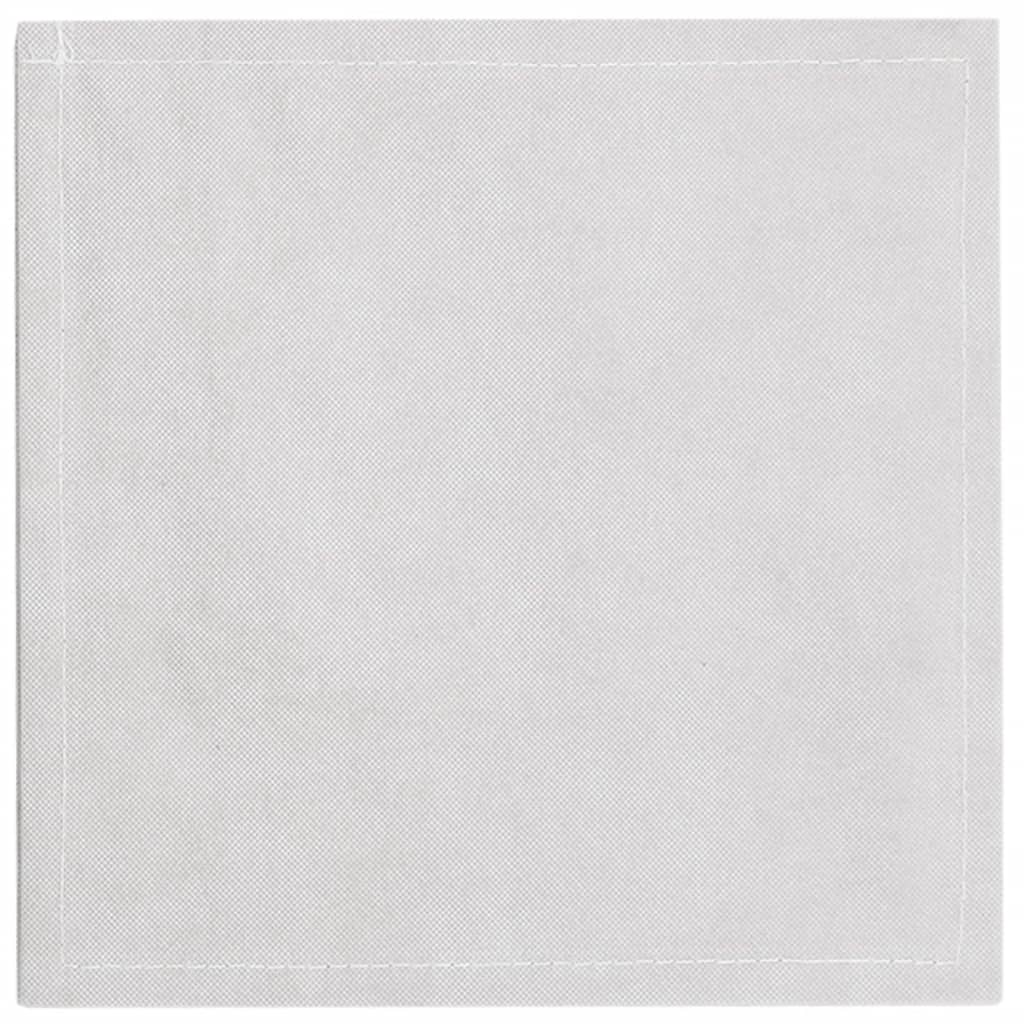 vidaXL Składane pudełka, 10 szt., kremowe, 32x32x32 cm, włóknina