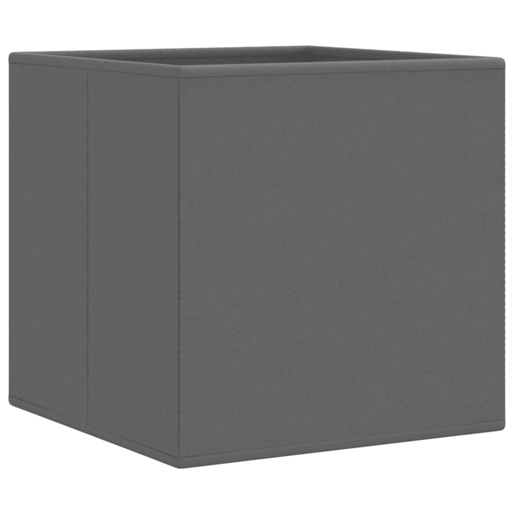 vidaXL Składane pudełka, 10 szt., szare, 32x32x32 cm, włóknina