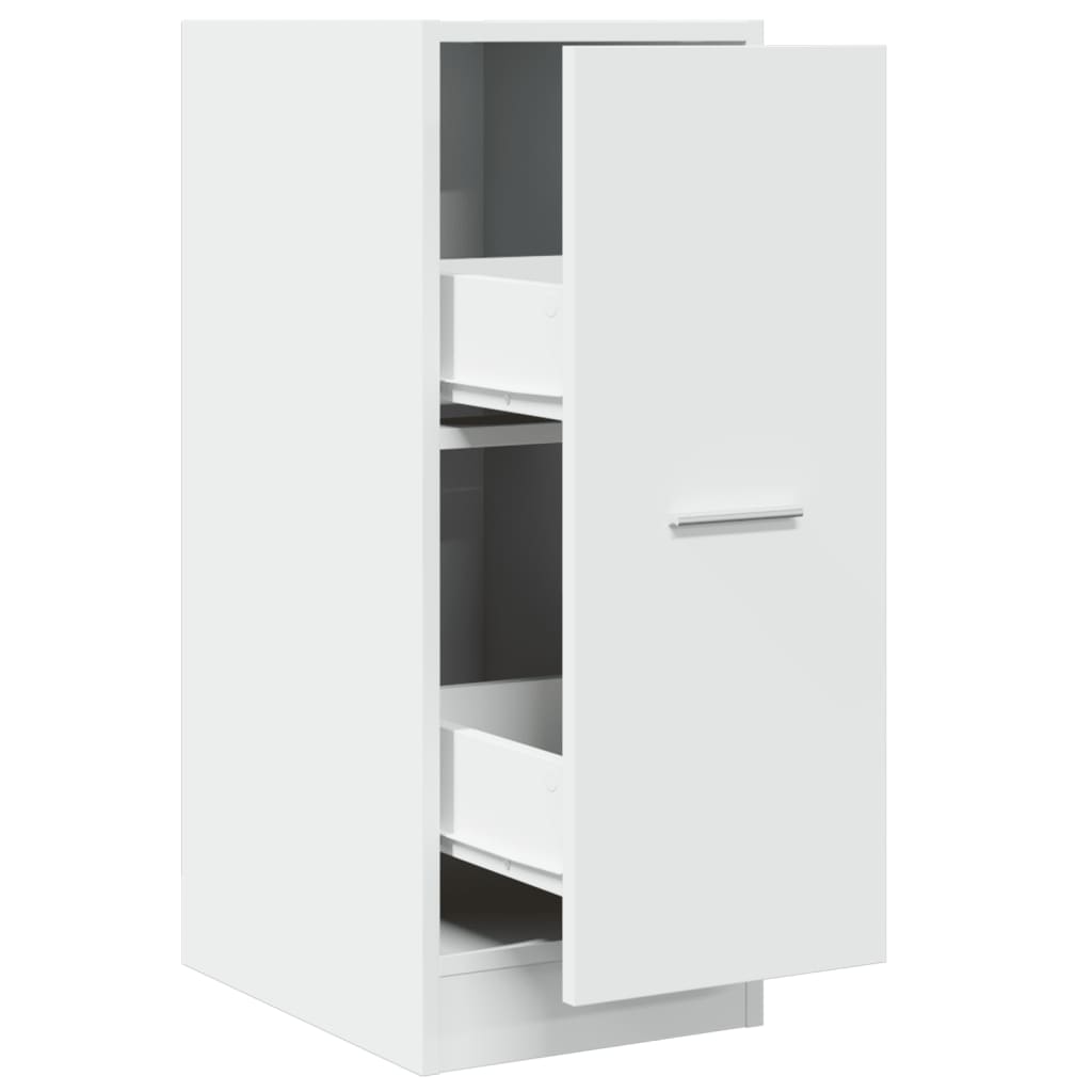 vidaXL Szafka apteczna biała 30x41x77,5 cm Drewno konstrukcyjne