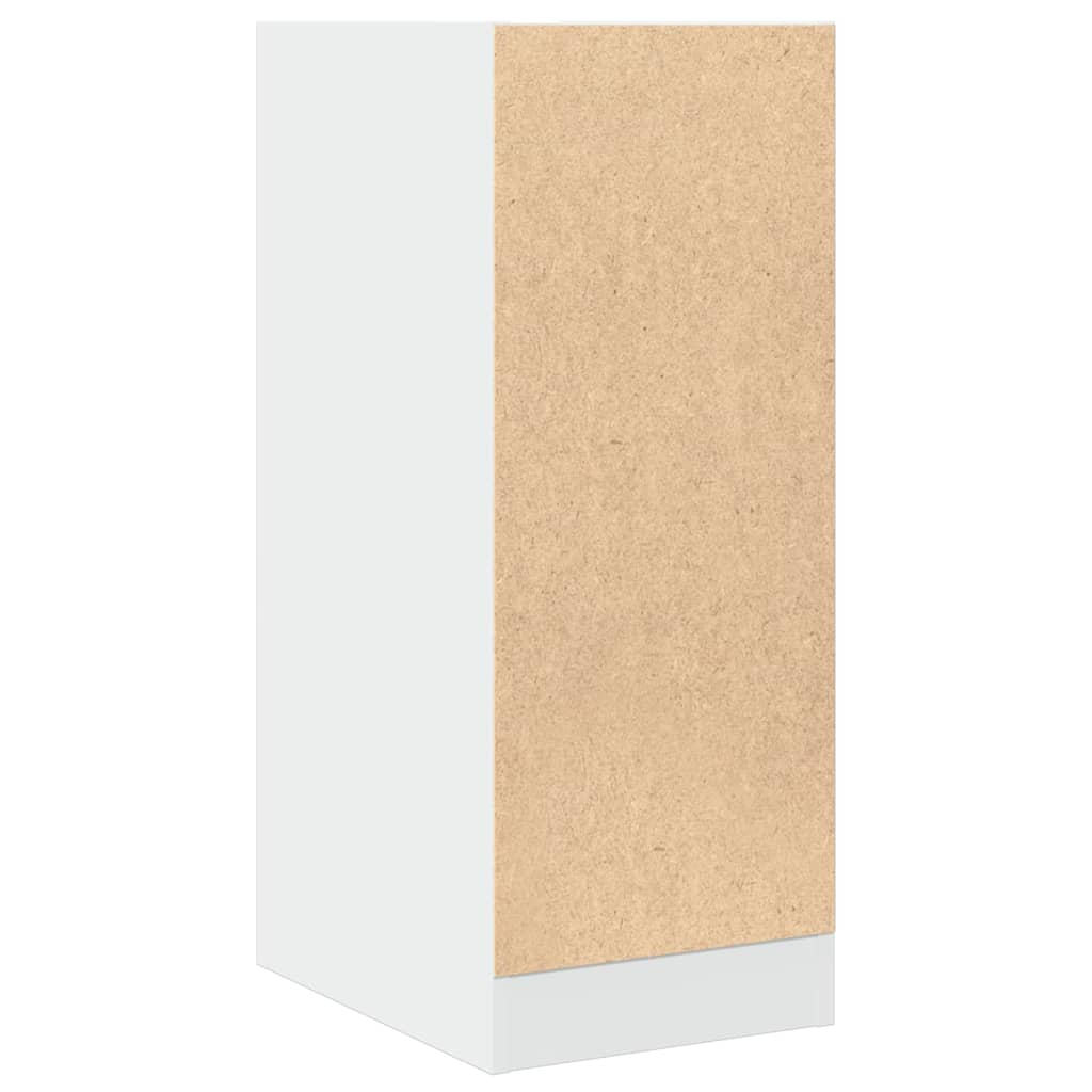 vidaXL Szafka apteczna biała 30x41x77,5 cm Drewno konstrukcyjne