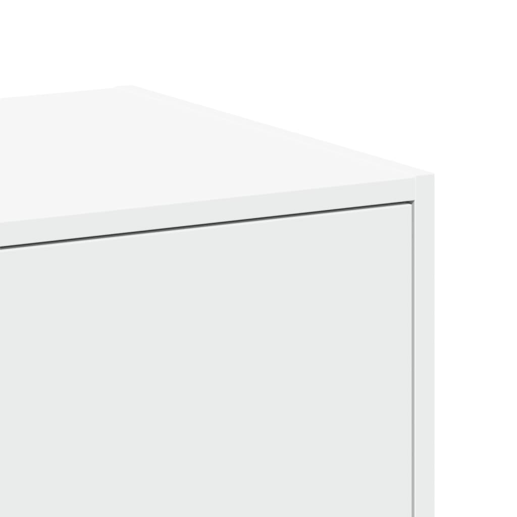 vidaXL Szafka apteczna biała 30x41x77,5 cm Drewno konstrukcyjne