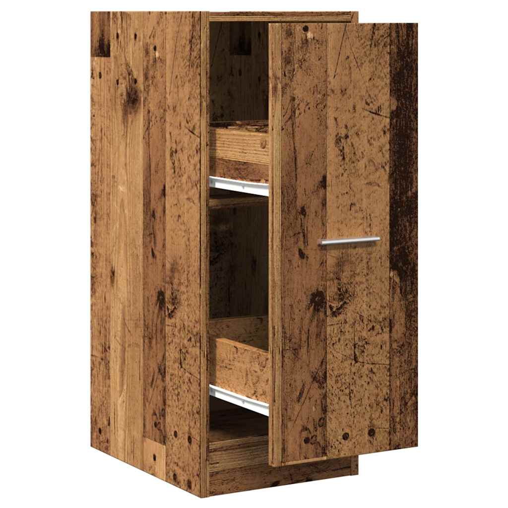 vidaXL Szafka apteczna, stare drewno, 30x41x77,5 cm