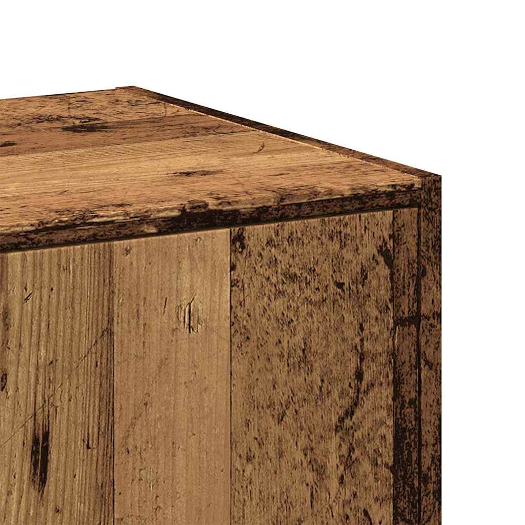 vidaXL Szafka apteczna, stare drewno, 30x41x77,5 cm