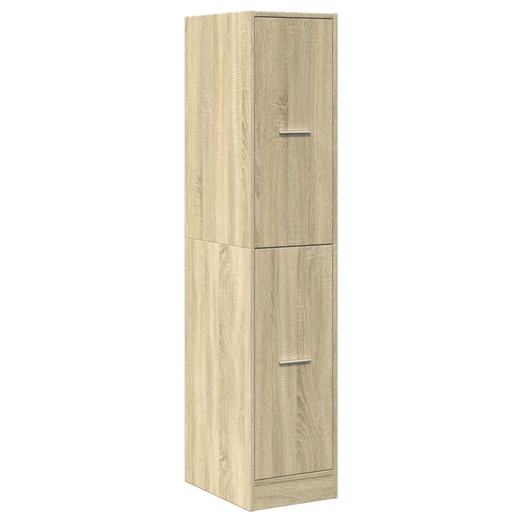 vidaXL Szafka apteczna Sonoma Oak 30x41x144,5 cm Drewno konstrukcyjne
