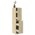 vidaXL Szafka apteczna Sonoma Oak 30x41x144,5 cm Drewno konstrukcyjne
