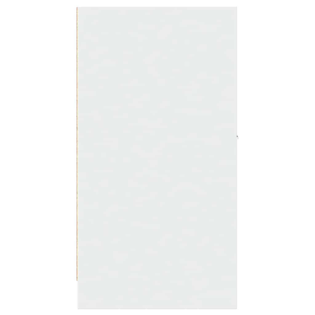 vidaXL Szafka apteczna, biała, 40x41x77,5 cm, materiał drewnopochodny