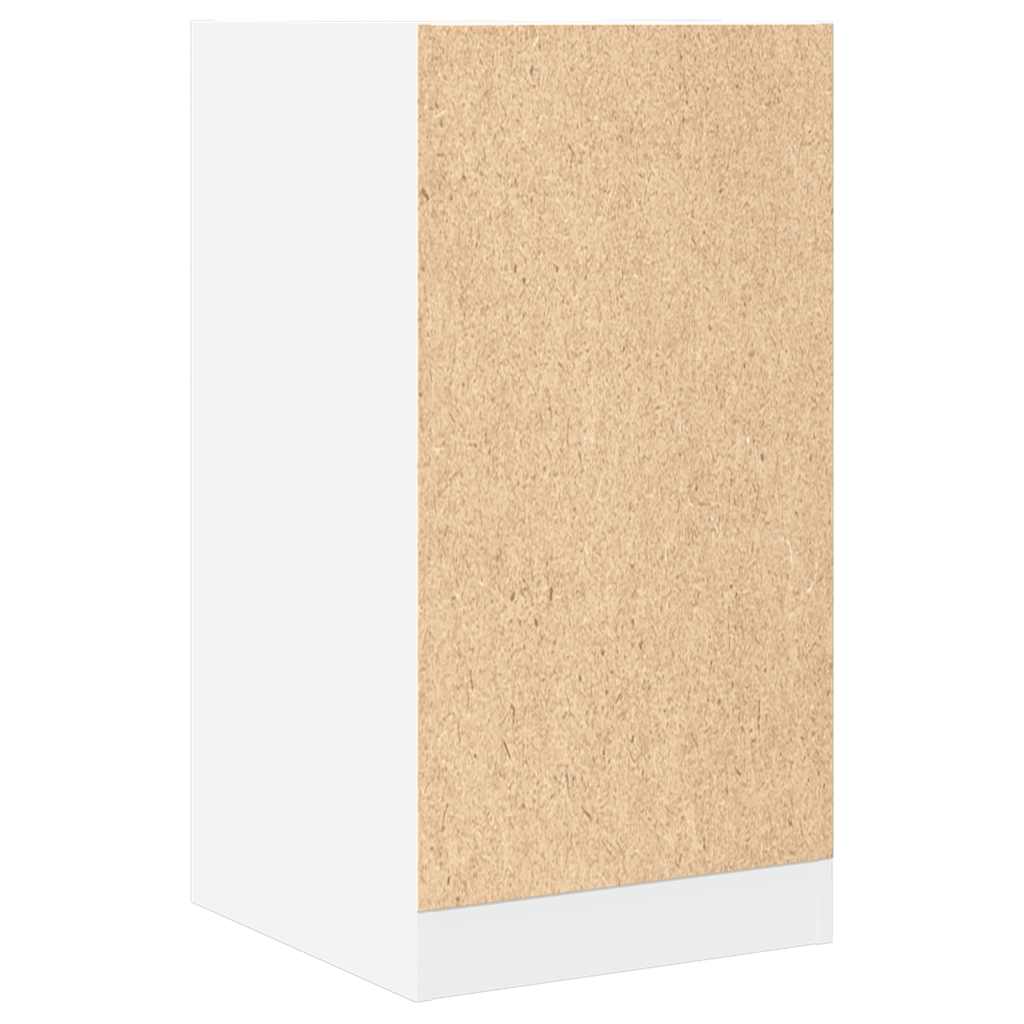 vidaXL Szafka apteczna, biała, 40x41x77,5 cm, materiał drewnopochodny