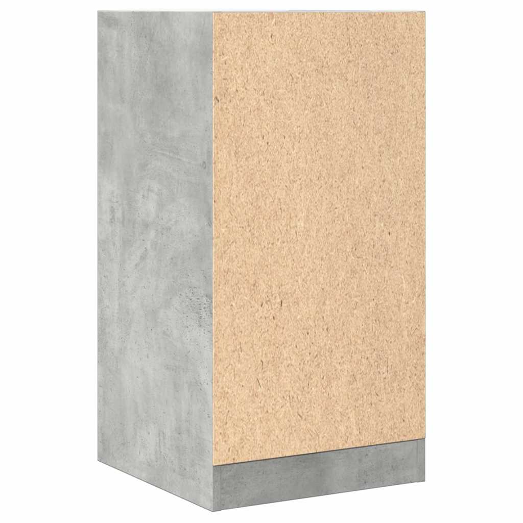 vidaXL Szafka apteczna, szarość betonu, 40x41x77,5 cm