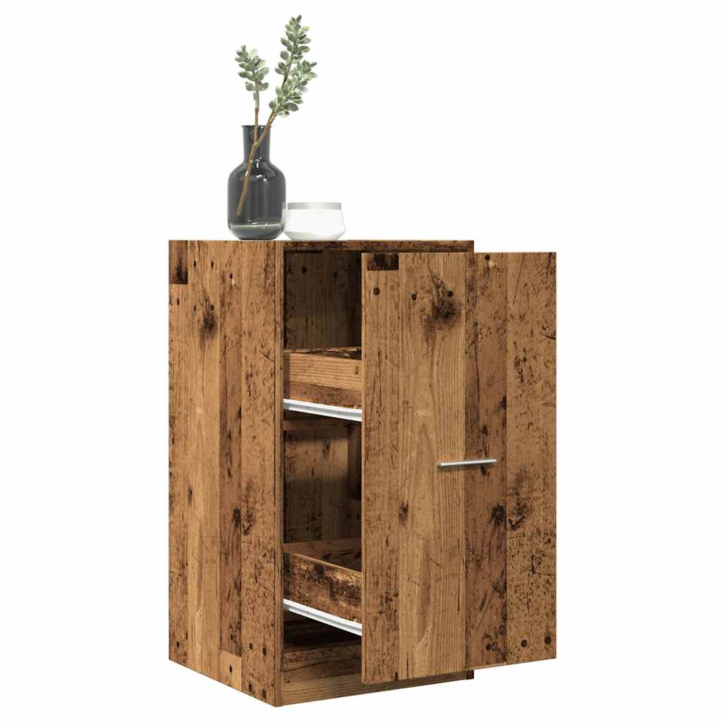 vidaXL Szafka apteczna, stare drewno, 40x41x77,5 cm