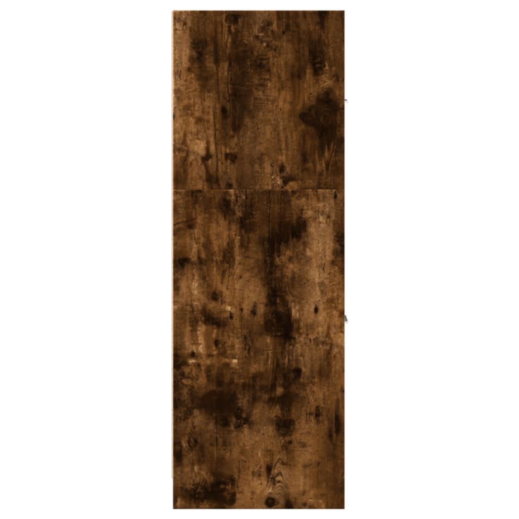 vidaXL Szafka apteczna, przydymiony dąb, 40x41x118 cm