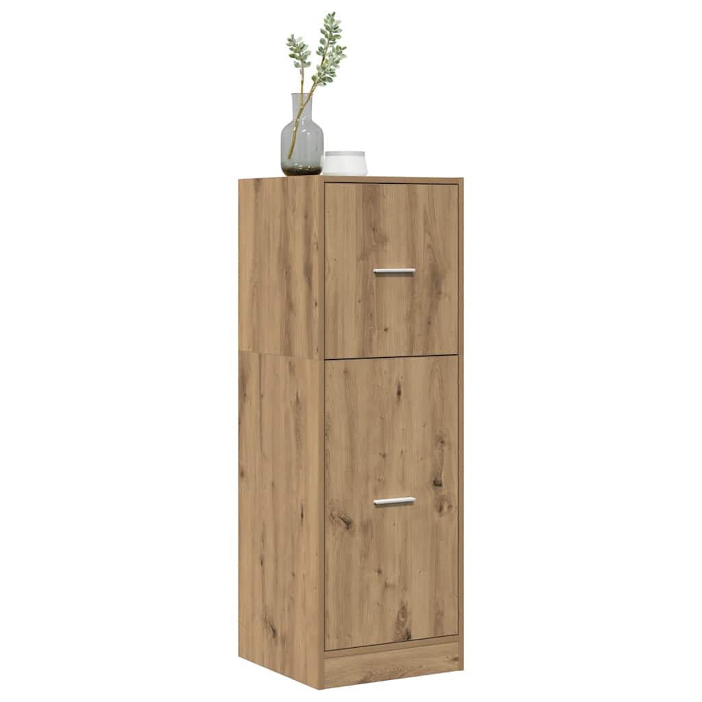 vidaXL Szafka apteczna, dąb artisian, 40x41x118 cm