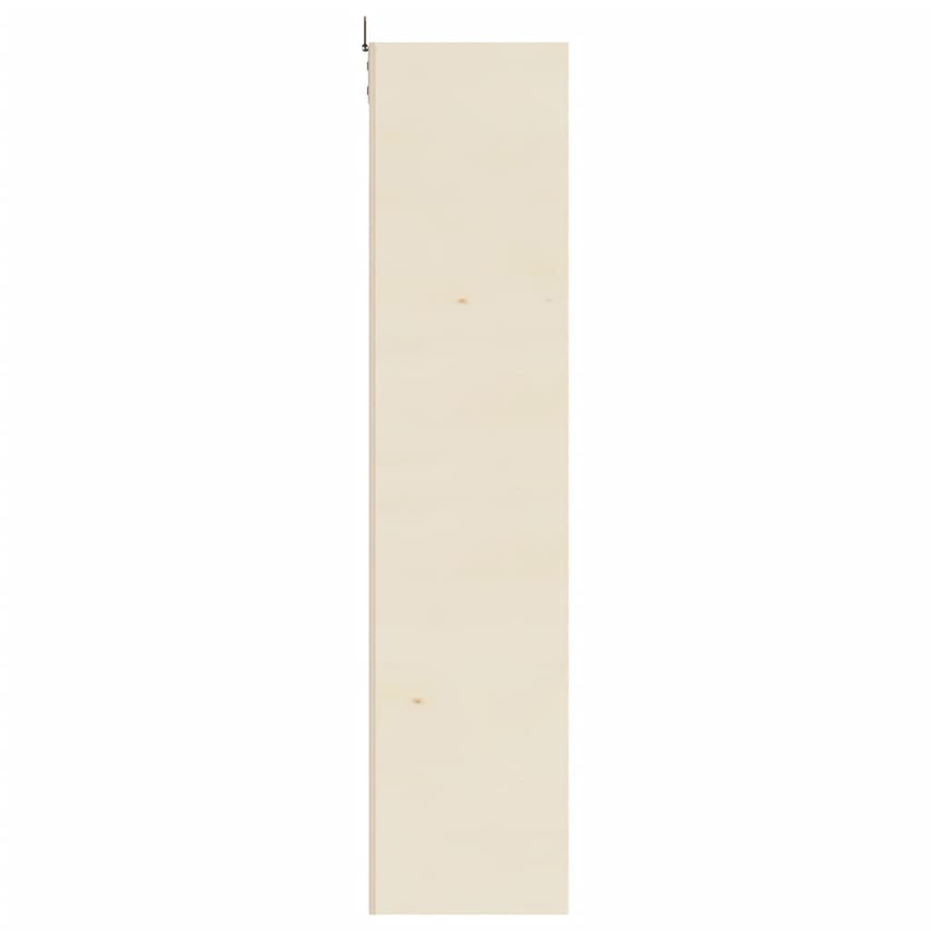 vidaXL Drewniana gablota kolekcjonerska z drzwiami, 40x8,5x37 cm
