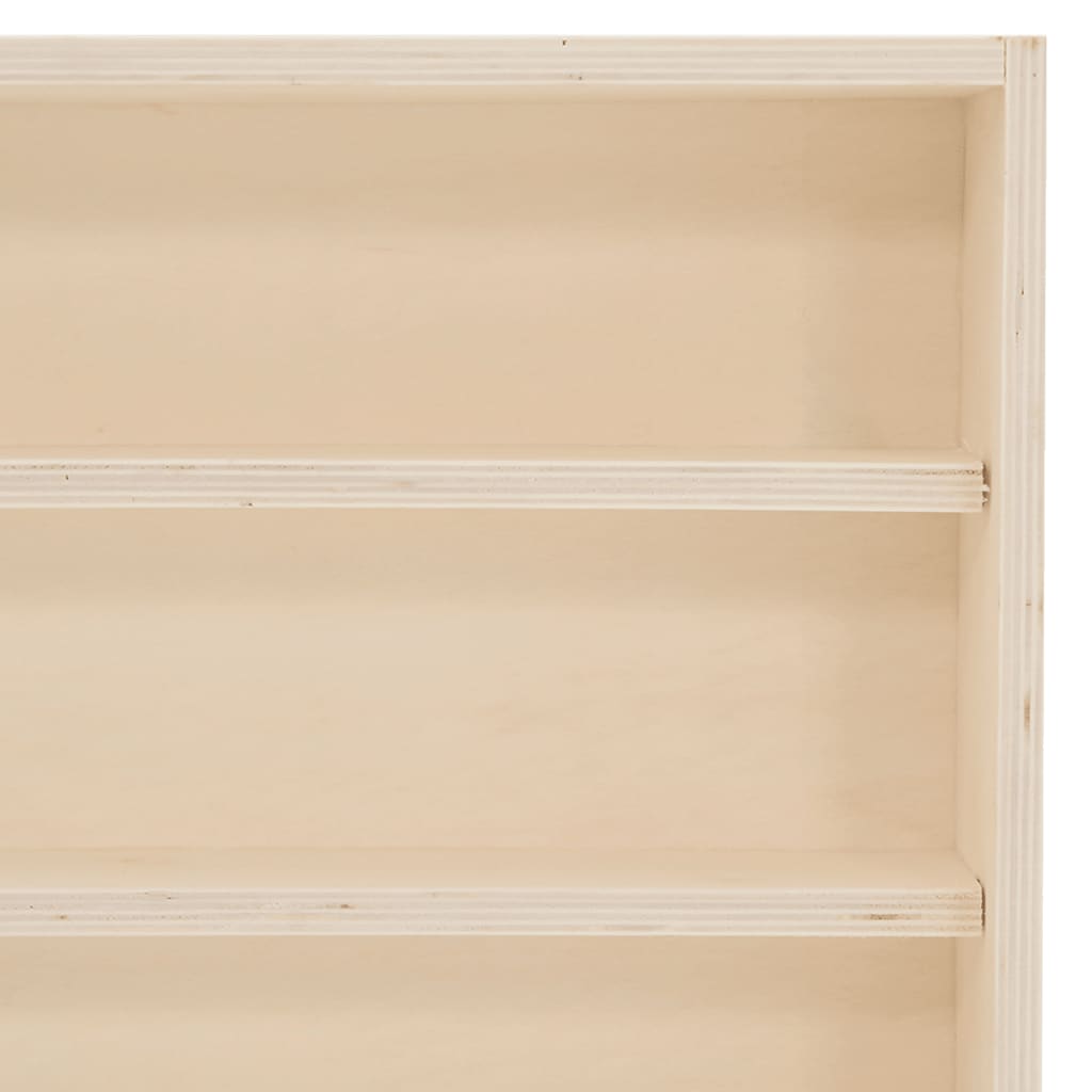 vidaXL Drewniana gablota kolekcjonerska z drzwiami, 40x8,5x37 cm