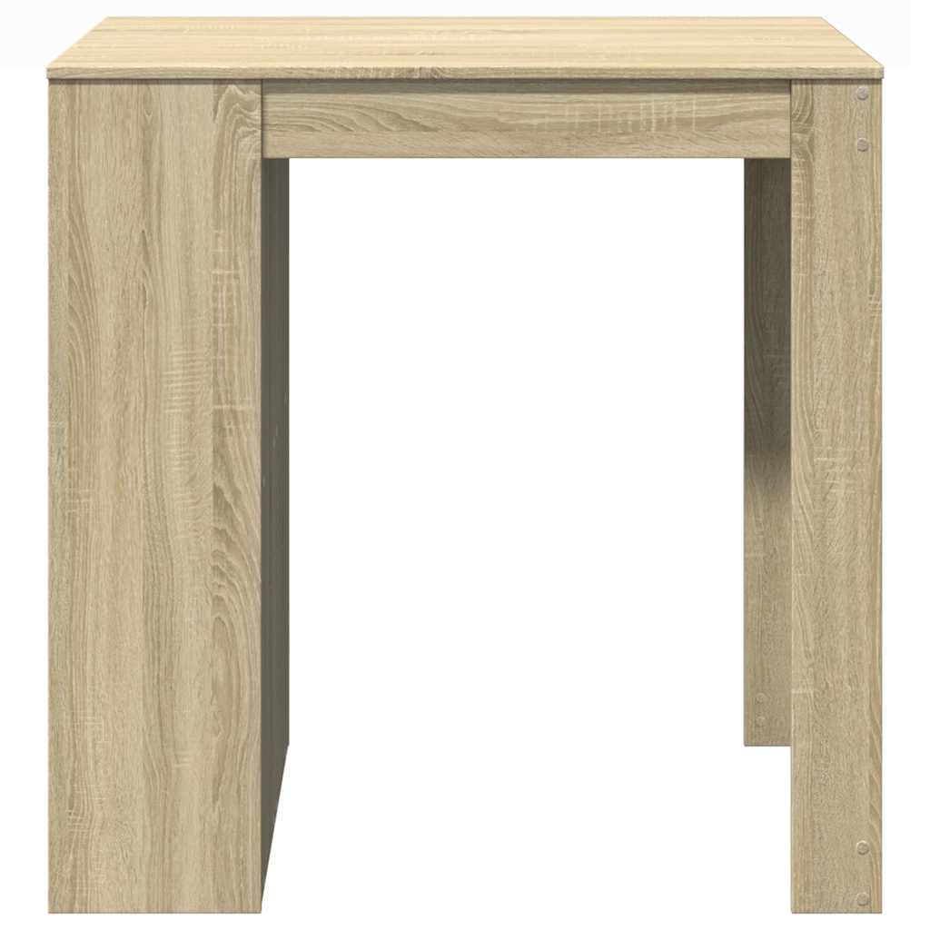 vidaXL Stolik barowy, dąb sonoma, 102x70x103,5 cm
