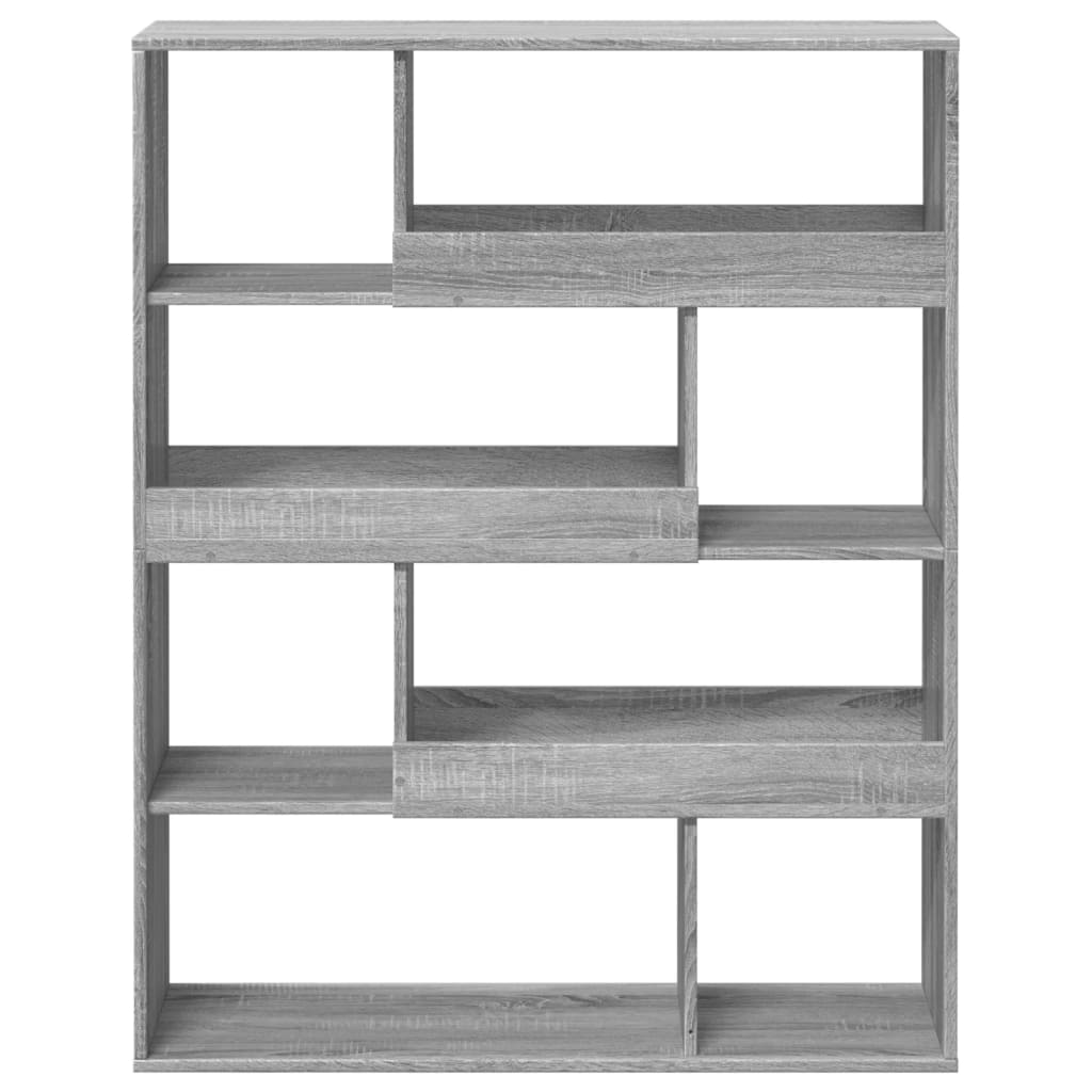 vidaXL Regał, szary dąb sonoma, 100x33x125,5 cm