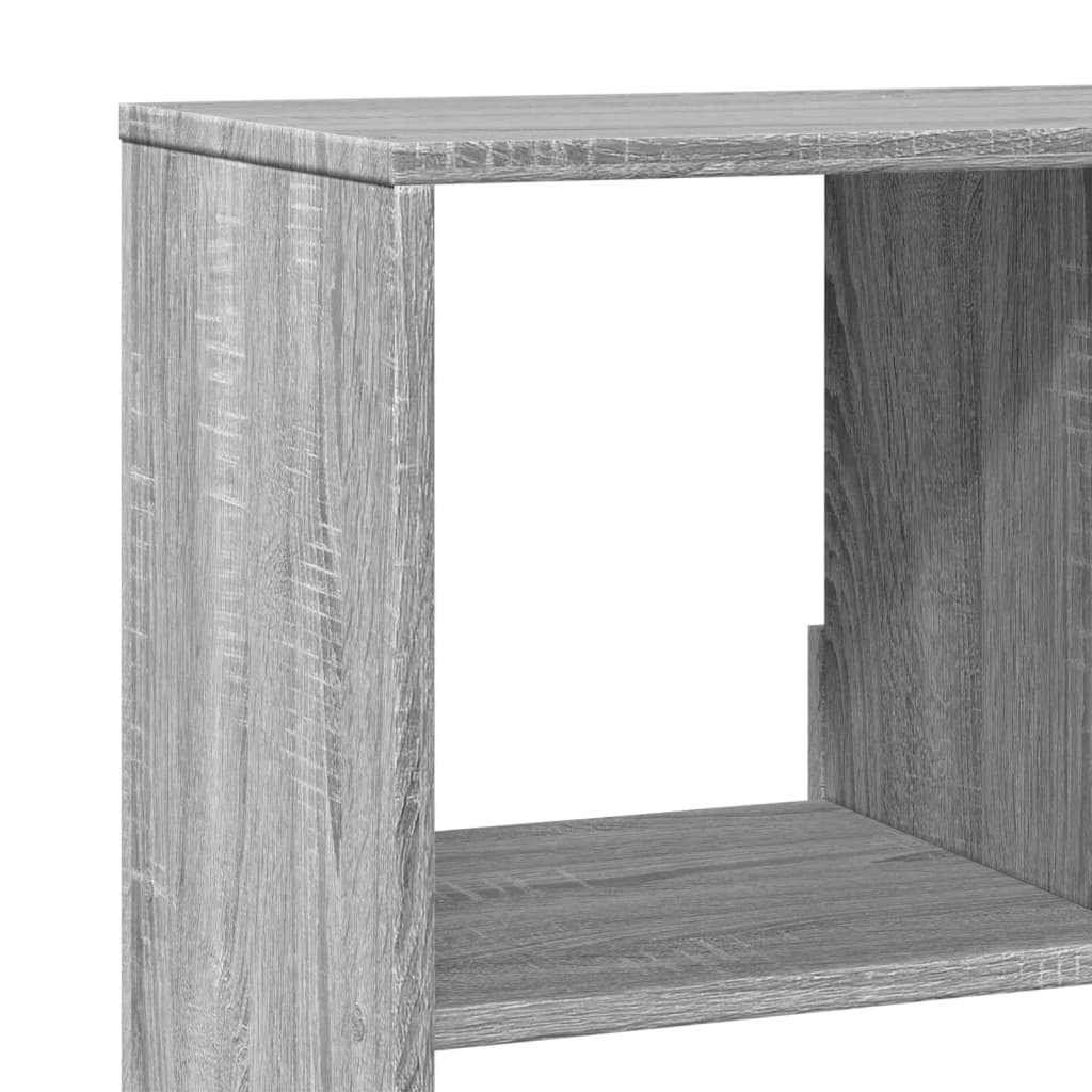 vidaXL Regał, szary dąb sonoma, 100x33x125,5 cm