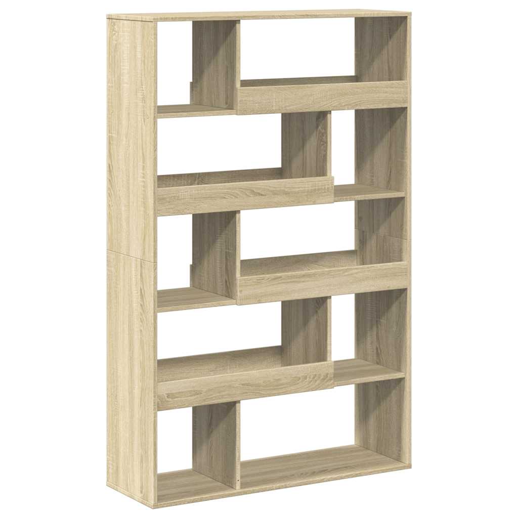vidaXL Regał, dąb sonoma, 100x33x156,5 cm, materiał drewnopochodny