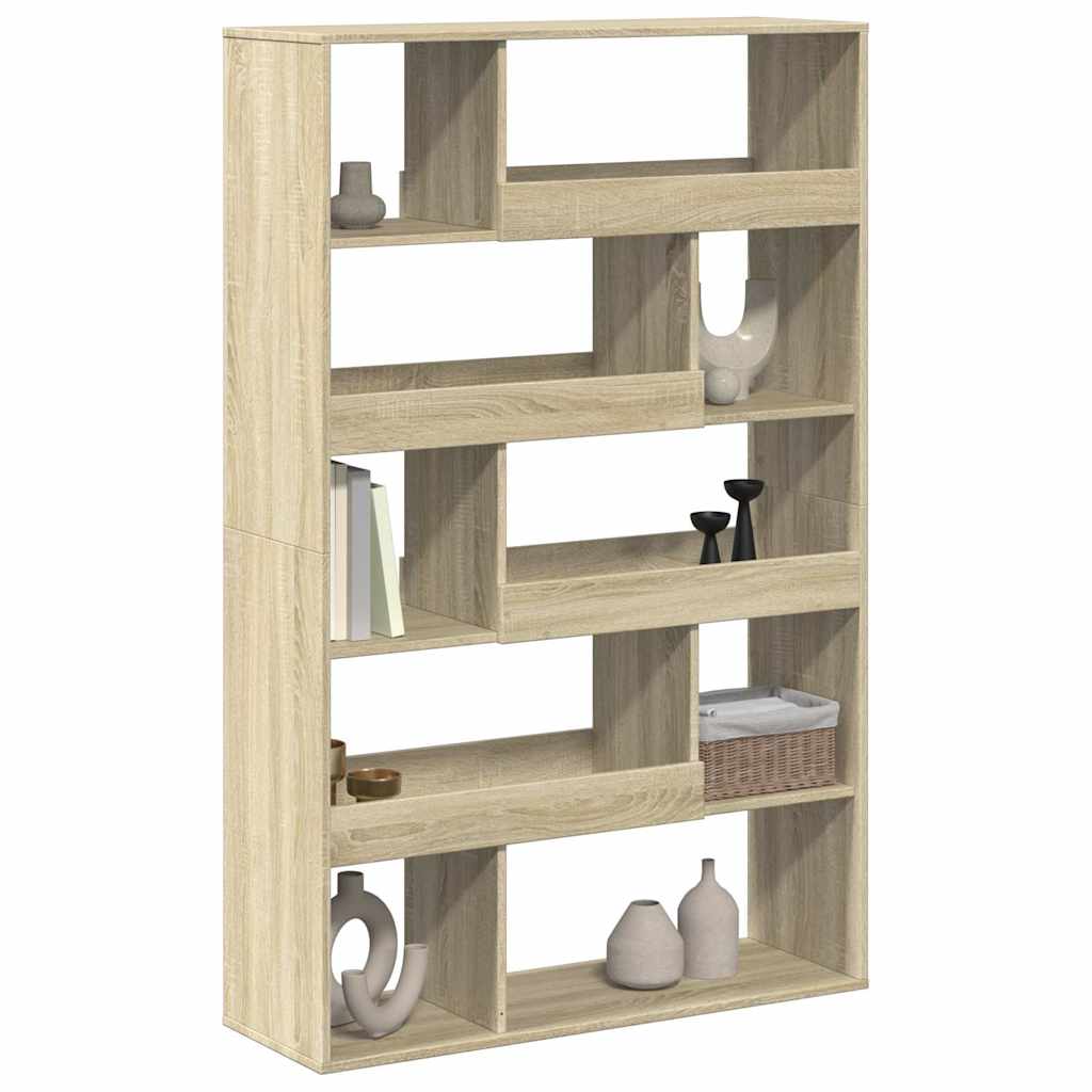 vidaXL Regał, dąb sonoma, 100x33x156,5 cm, materiał drewnopochodny