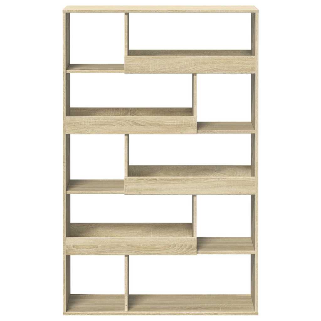vidaXL Regał, dąb sonoma, 100x33x156,5 cm, materiał drewnopochodny