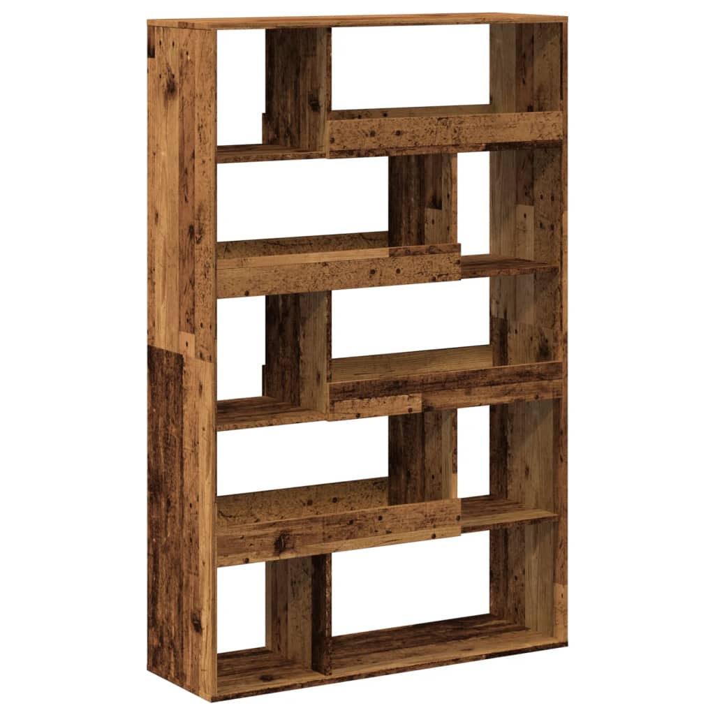 vidaXL Regał, stare drewno, 100x33x156,5 cm, materiał drewnopochodny