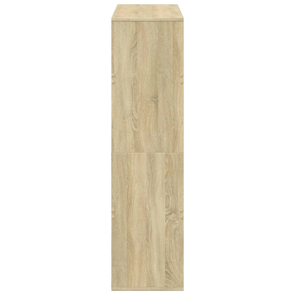 vidaXL Regał, dąb sonoma, 100x33x125,5 cm, materiał drewnopochodny