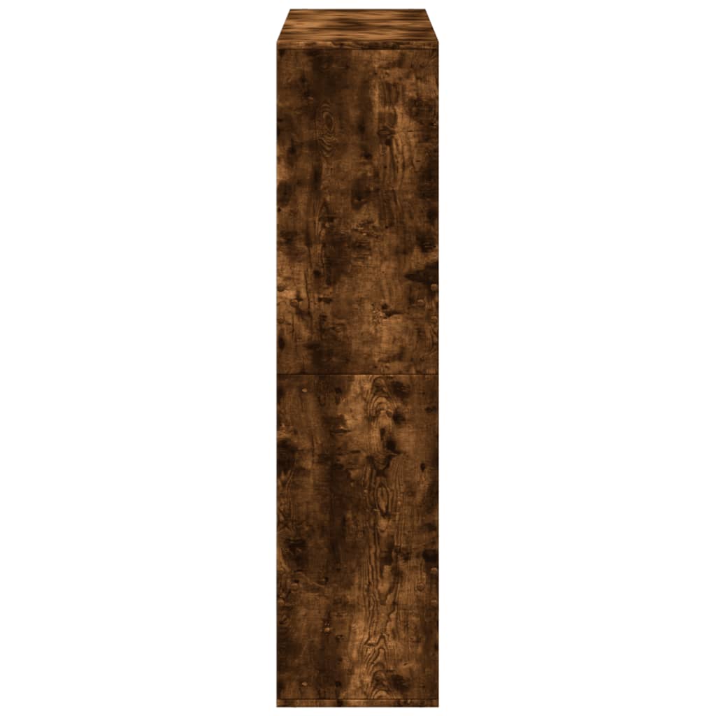 vidaXL Regał, przydymiony dąb, 100x33x135 cm, materiał drewnopochodny