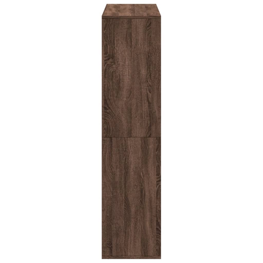 vidaXL Regał, brązowy dąb, 100x33x135 cm, materiał drewnopochodny