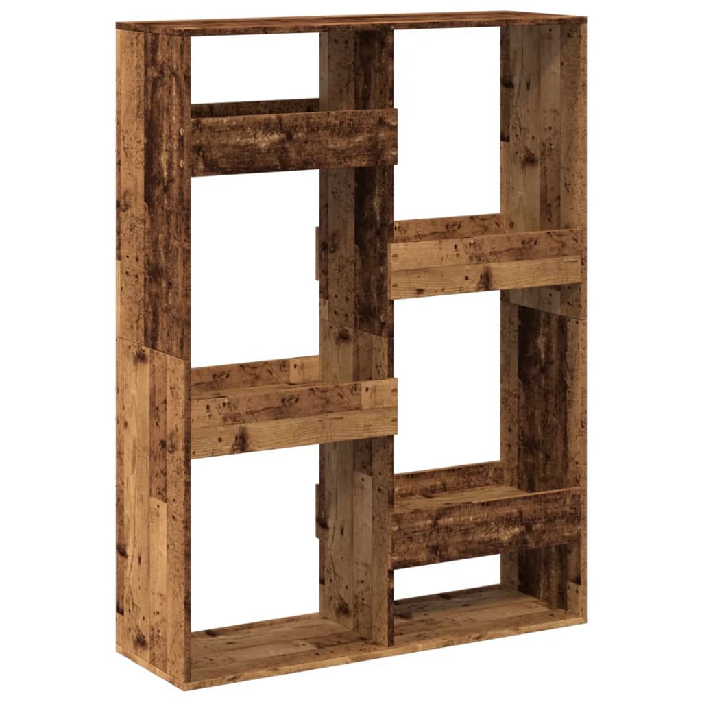 vidaXL Regał, stare drewno, 100x33x135 cm, materiał drewnopochodny