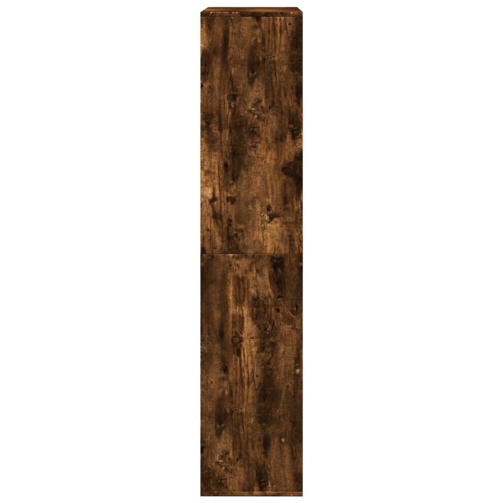 vidaXL Regał, przydymiony dąb, 100x33x155,5cm, materiał drewnopochodny
