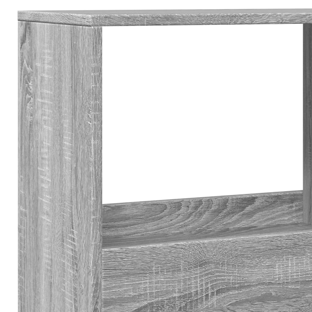 vidaXL Regał, szary dąb sonoma, 100x33x155,5 cm
